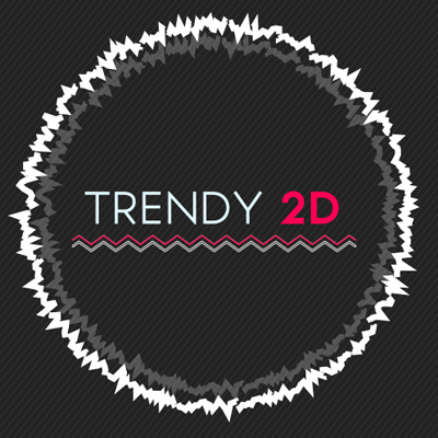 Trendy 2D free after effects template