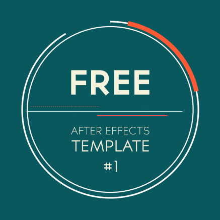 Free after effects template